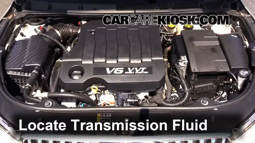2013 Buick LaCrosse 3.6L V6 FlexFuel Transmission Fluid Check Fluid Level